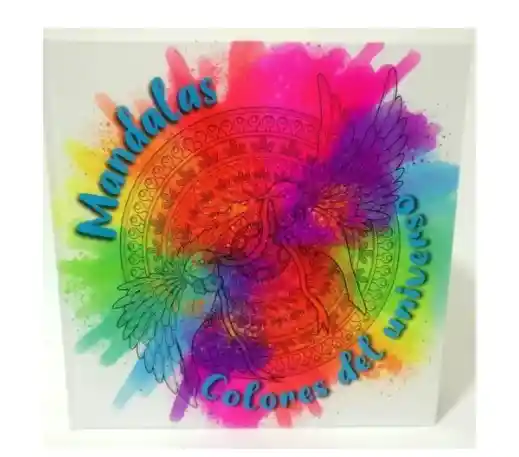 Libro De Mandalas Pasta Dura Para Colorear
