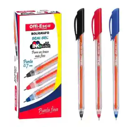 Boligrafos Offi-esco X 12 Unidades