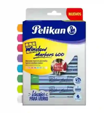 Pelikan Marcador Window Markers 600 X 8 Unds.