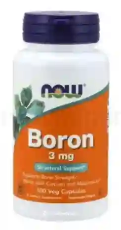 Boron 3 mg Pote x 100 Cápsulas Vegetales