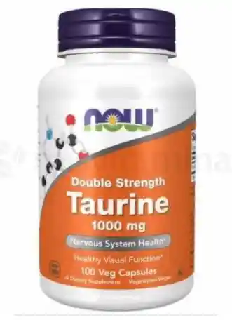 Taurine De 1000 Mg En Cápsulas Veganas