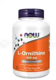 L-Ornithine 500 mg x 120 Cápsulas Veganas