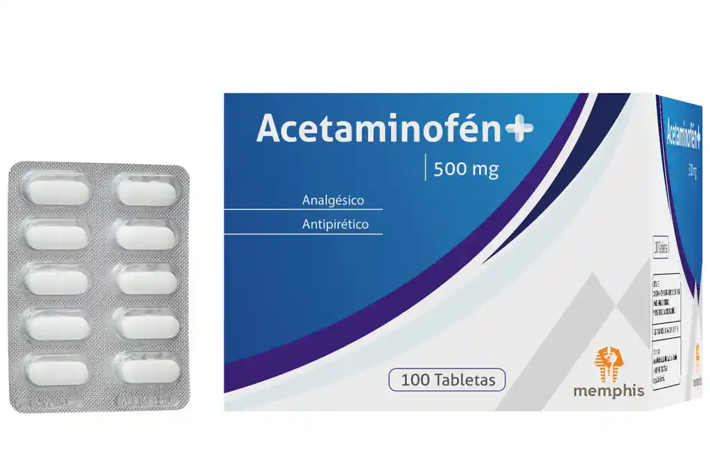 Memphis Acetaminofen 500 Mg | | 10 Unidades | Oral