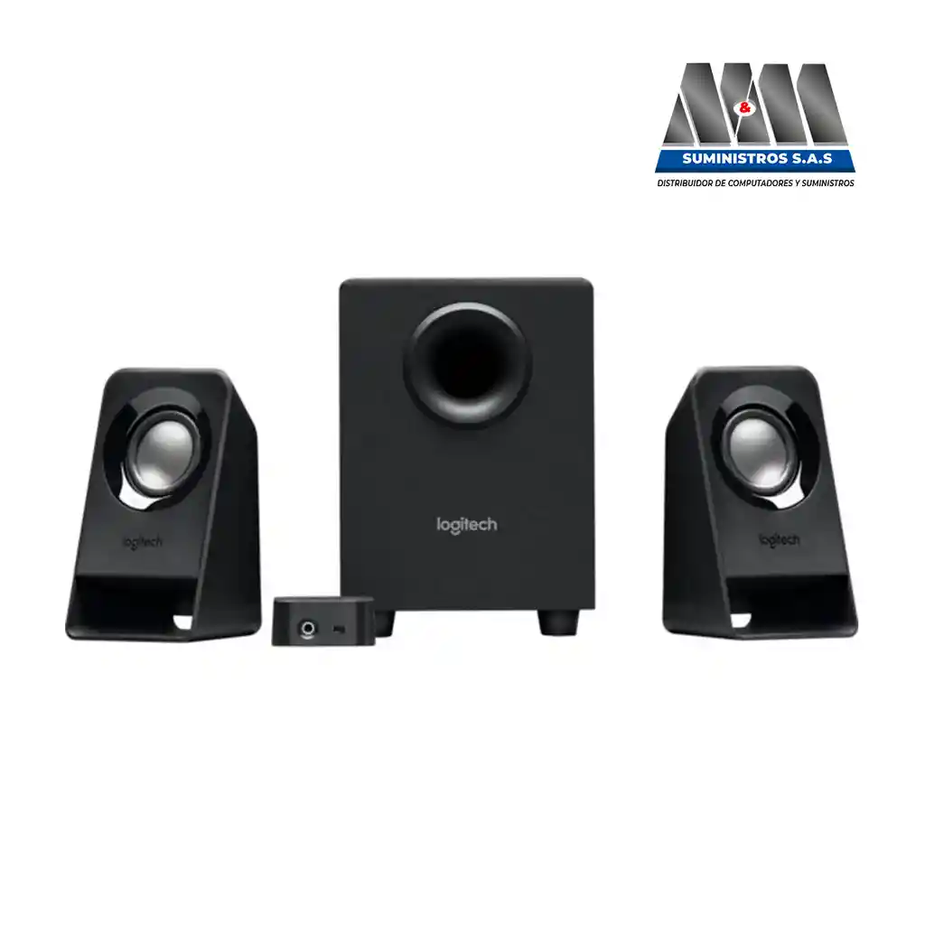 Logitech Parlantes Z213 Subwoofer 14W Teatro En Casa