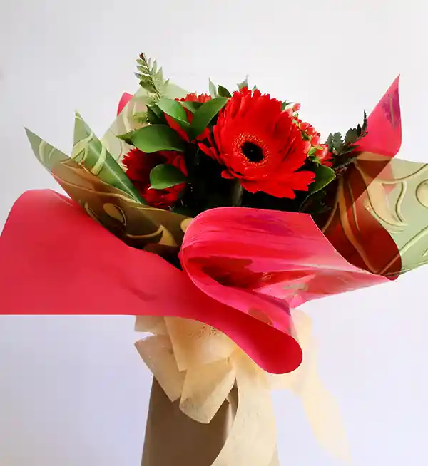 BOUQUET DE GERBERAS