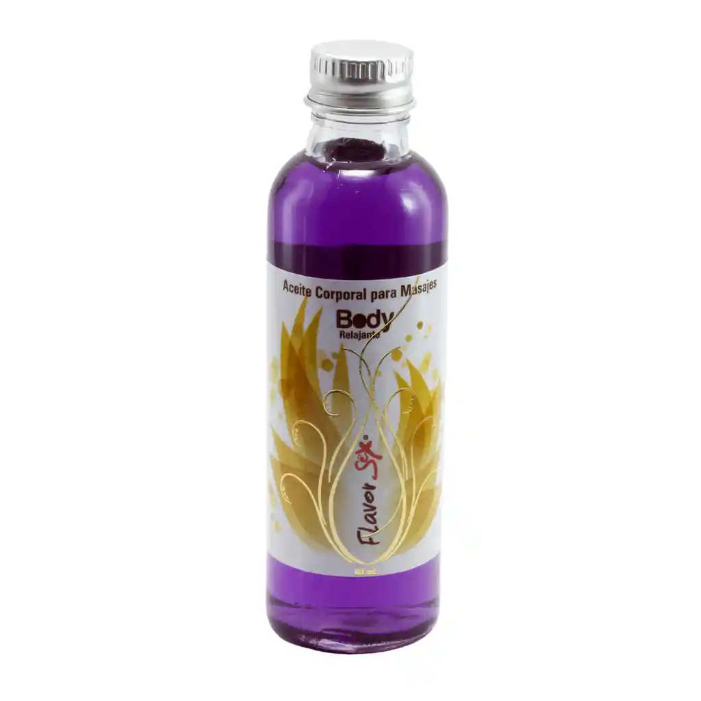 Aceite Masajes Relajante Body Flavor Uva 60 Ml