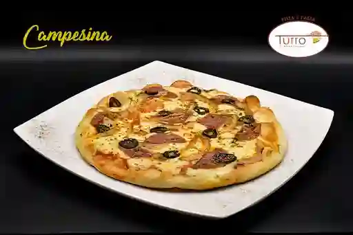 Pizza Monoporción + Helado
