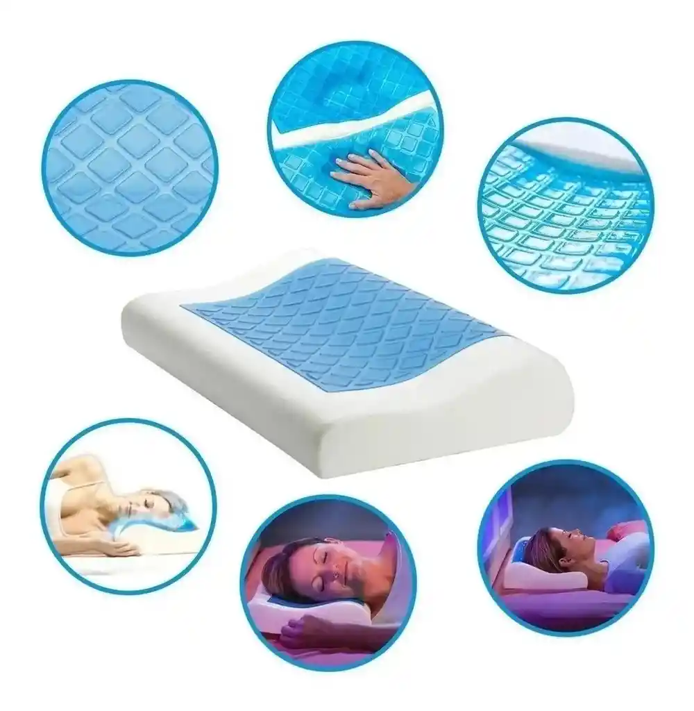 Almohada De Gel Ortopédica