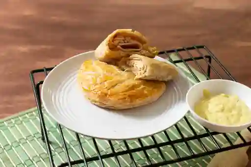 Pastel Jamón y Pollo