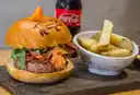 Combo Blue Cheese Burger 