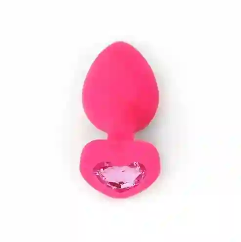 Plug Anal Silly Fucsia Rosado Talla S