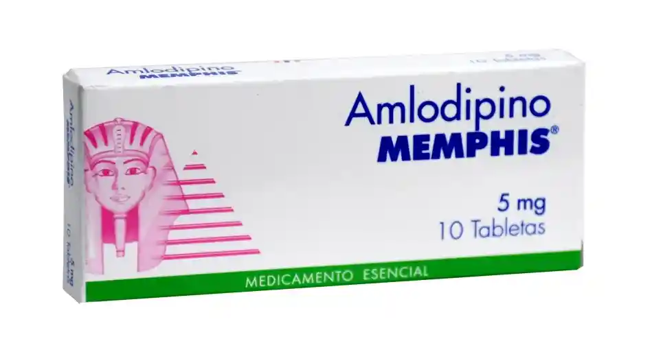 Amlodipino 5mg | Tableta | Memphis | Unidad | Oral