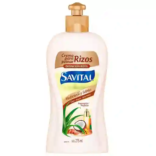 crema de peinar savital multioleos x275ML