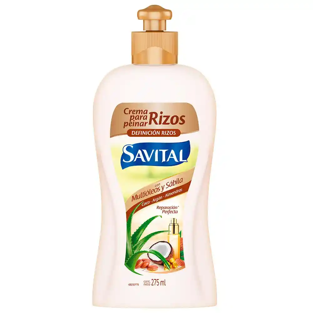 crema de peinar savital multioleos x275ML
