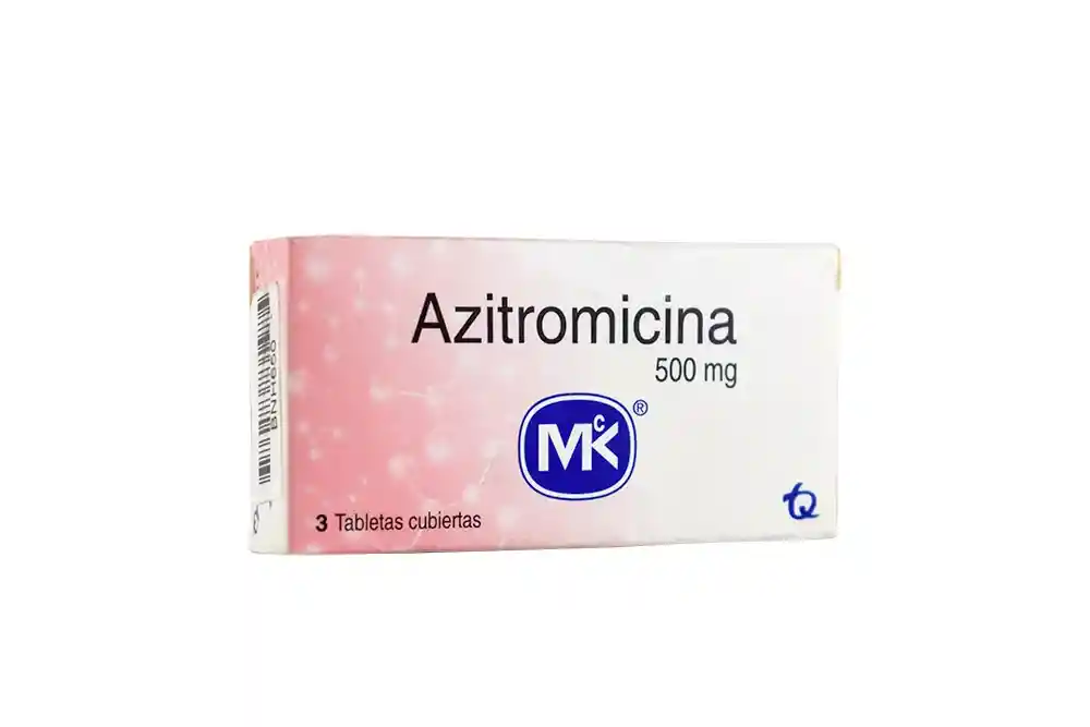 Azitromicina 500mg | Tableta | MK | Unidad | Oral