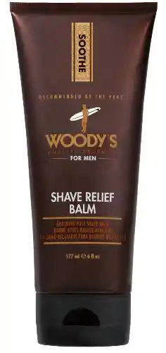 Woody de socorro Shave Bálsamo. 6 oz