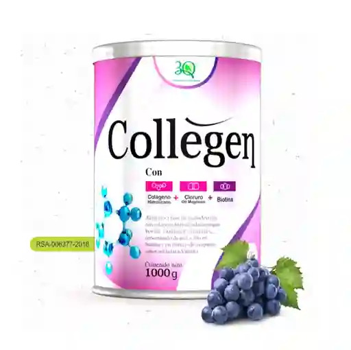 Biotina Collagen + Colageno + Cloruro De Magnesio+ + Vitamina E