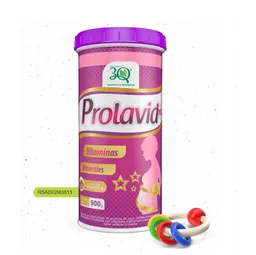 Vitaminas Y Minerales Prolavit Acido Folico . .