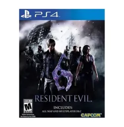 Ps4 Juego Resident Evil 6