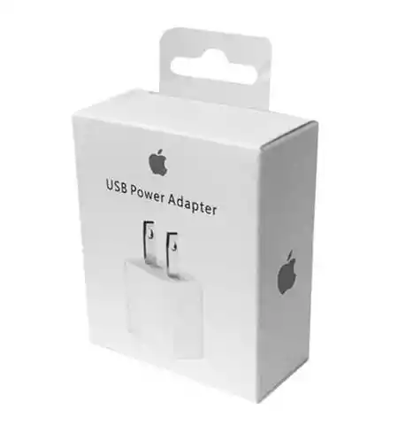 Apple Cable Lightning y Adaptador de Pared Blanco