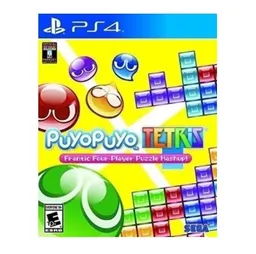 Ps4 Juego Puyo Puyo Tetris