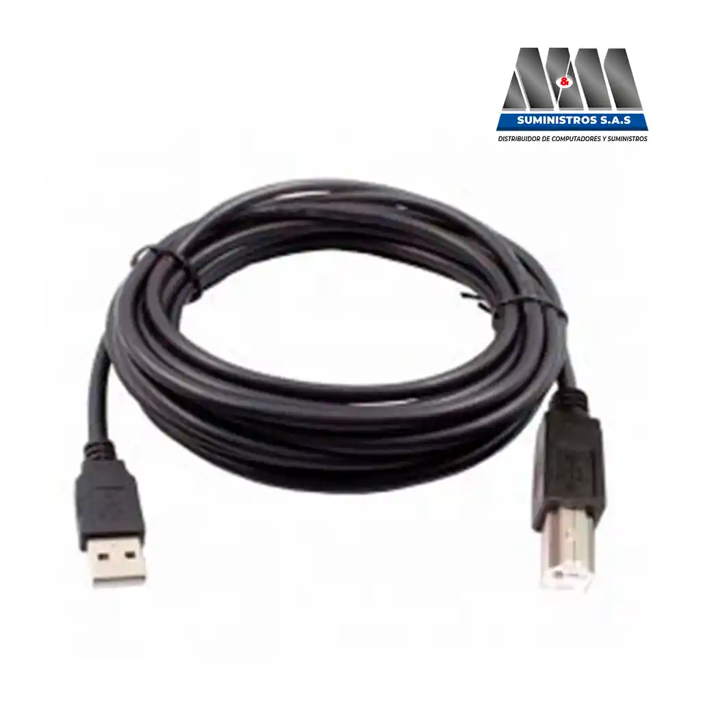 CABLE PARA IMPRESORA USB 2.0 – 3mts