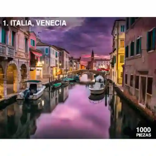 Rompecabezas 1000 piezas Venecia Italia Derigo