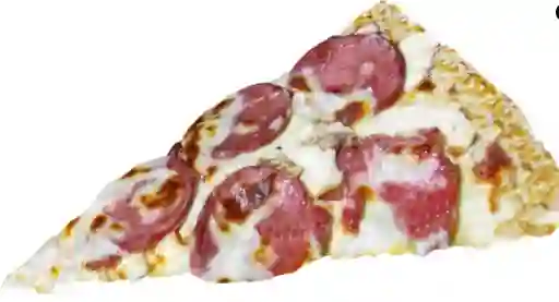 Pizza Salami con Champiñón