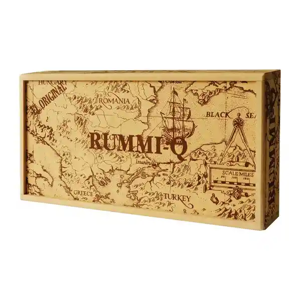 Rummi-Q Juego de Mesa Madera Original