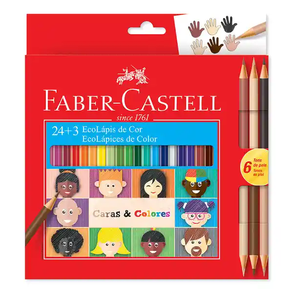 Faber Castell Colores 3 Tonos Piel