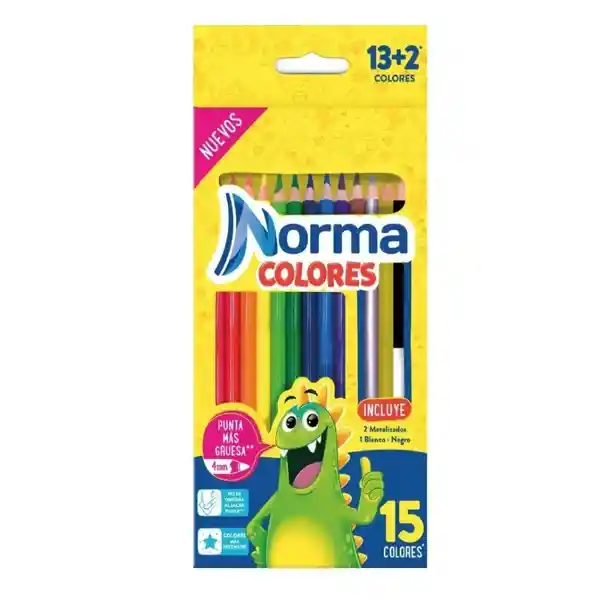 Colores Redondos 13+2 Norma 555803