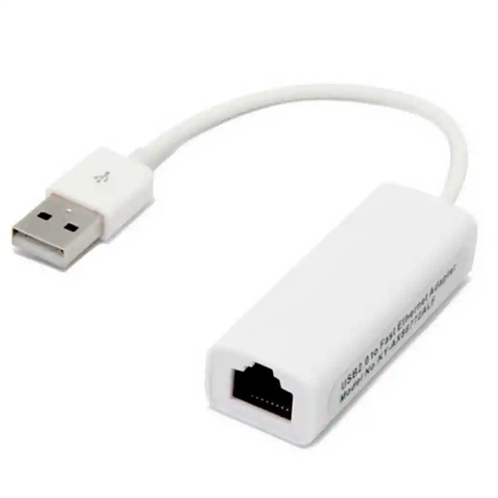 Adaptador Usb Tarjeta Red Lan Ethernet Rj45 Usb 2.0