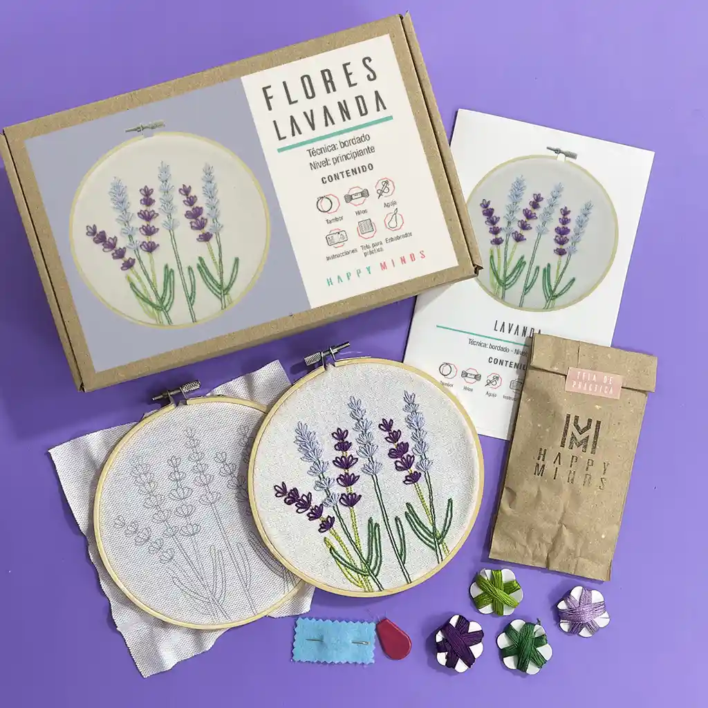 Kit Regalo Relajante Flores Lavanda