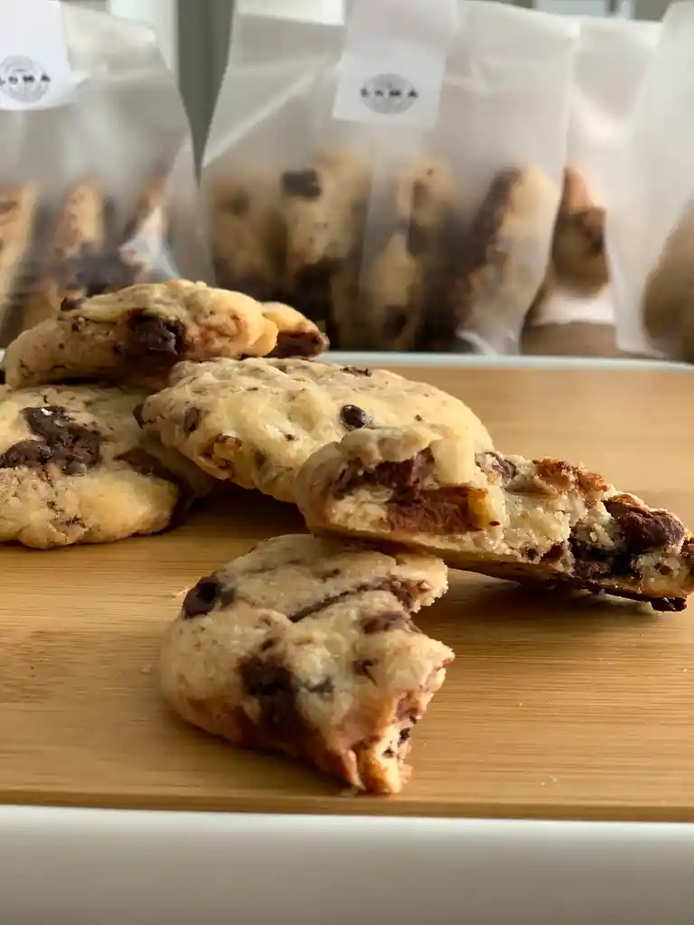 GALLETAS CHIPS DE CHOCOLATE SIN AZUCAR