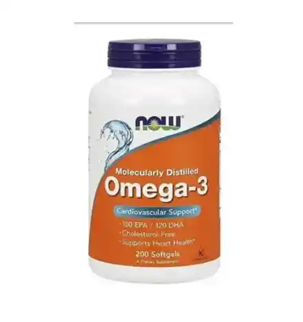 Omega 3 Now 1000mg 200 Cápsulas