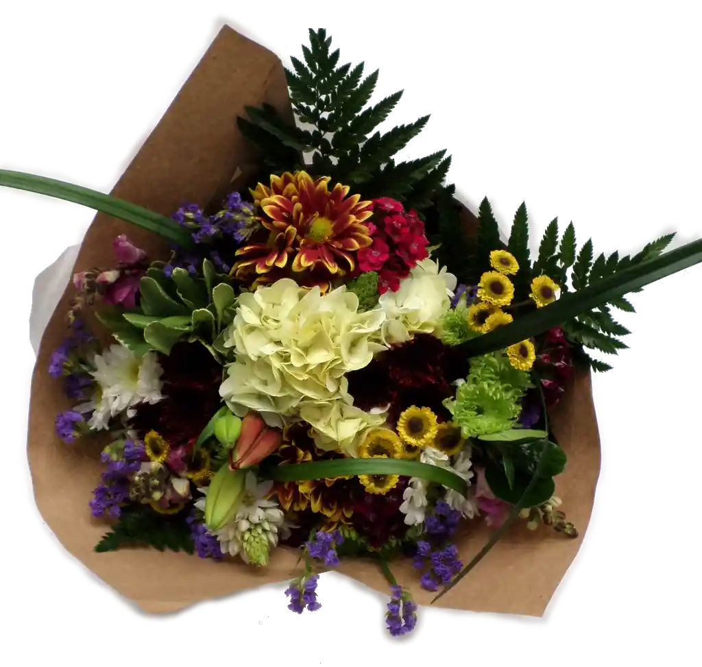 Bouquet Con Flores De Temporada