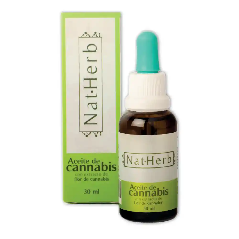  Aceite De Cannabis No Psicoactivo  NAT HERB  30Ml 