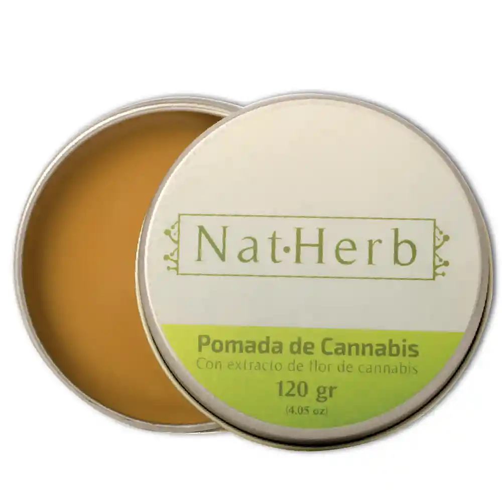  Pomada De Cannabis  NAT HERB  120Gr 