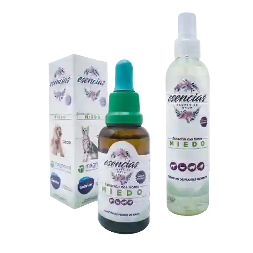 Esencia Floral Miedo Spray 250 ML ?? Perros Y Gatos ??
