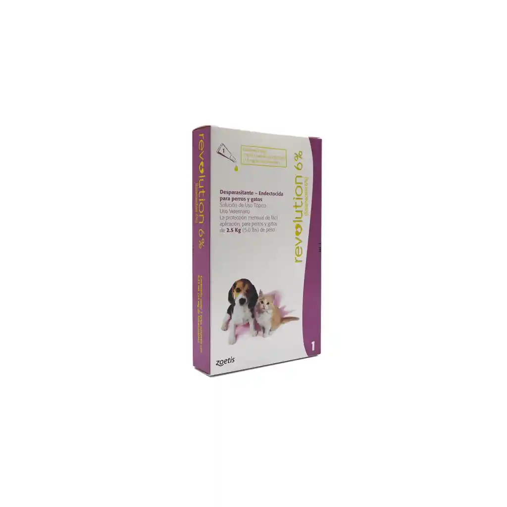 6% - 0.25 ML (Rosado) Perros Y Gatos - Desparasitant