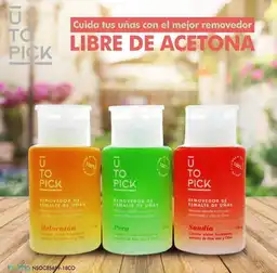 UtopickRemovedor De Esmalte Gel