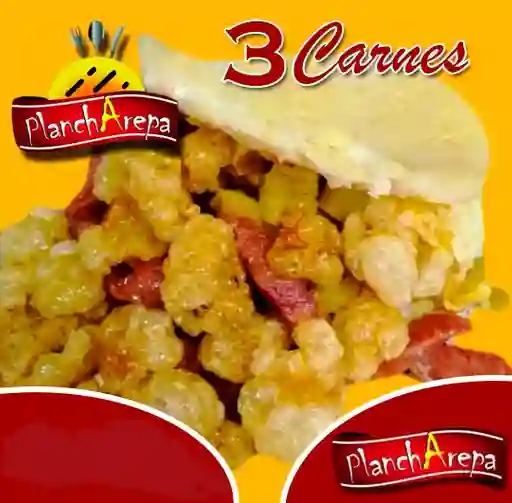 Arepa 3 Carnes