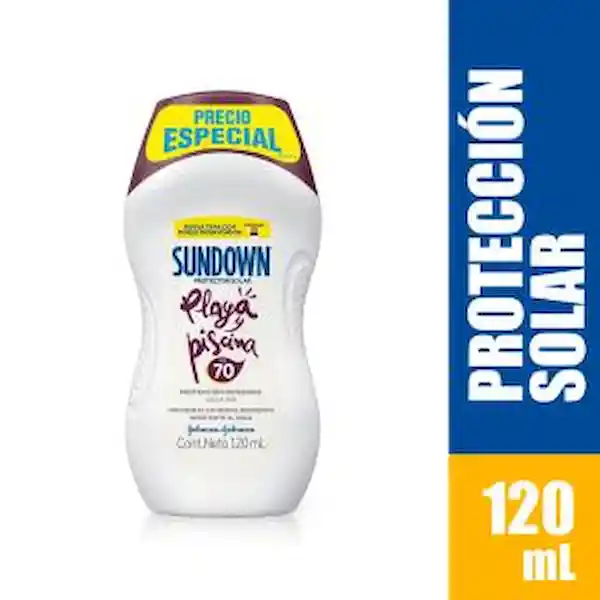 Sundown Protector Solar Playa Piscina Fps 70