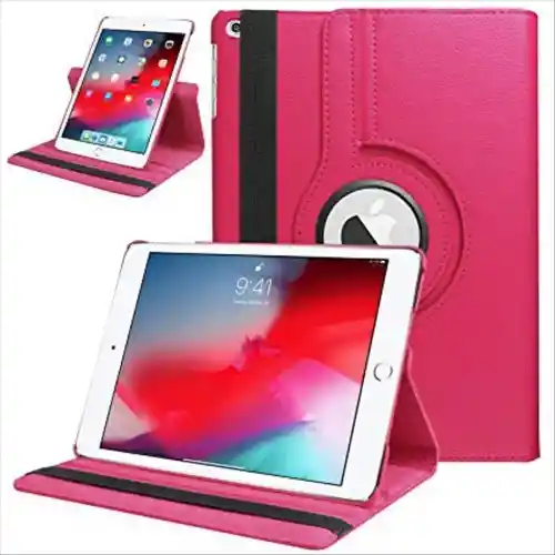 Ipad Estuche 360 Para 10.2 7Ma Generacion Fucsia