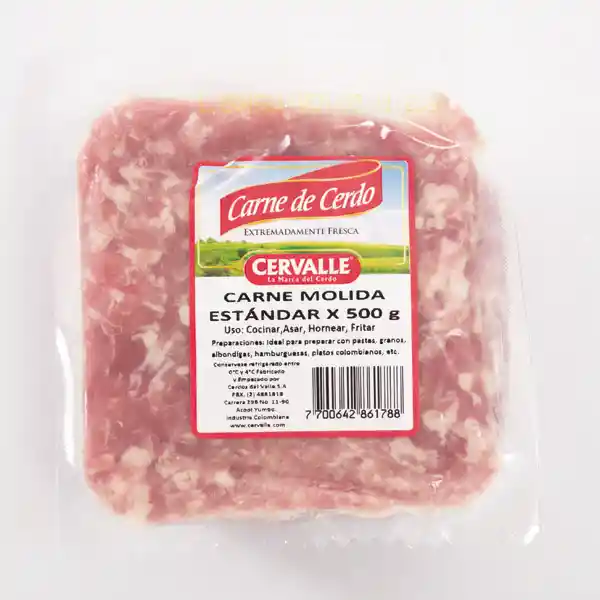 Cervalle Carne Molida Estándar