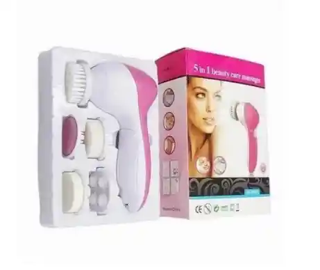 Mini Spa Masajeador Y Limpiador Facial 5 En 1