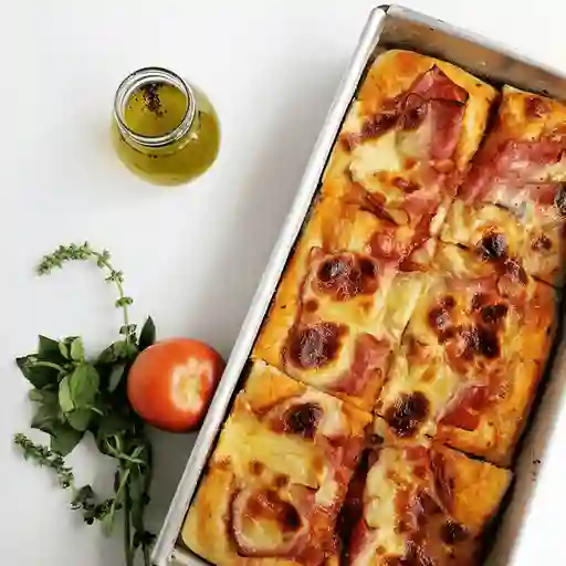 Pizza Tocineta Lata