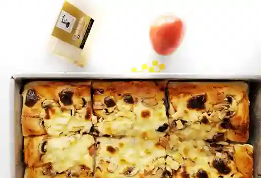 Pizza Pollo y Champiñón Lata