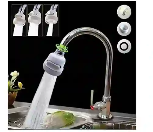 Cabezal De Grifo Giratorio 360 Grados Ahorrador De Agua