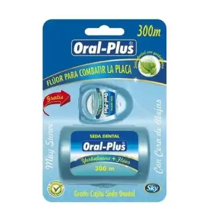 Oral-Plus La Seda Dental Yerbabuena